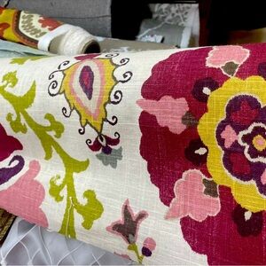 P Kaufmann Floral Soil and Stain Repellent Upholstery Fabric by the Yard